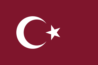 Flag using official colours