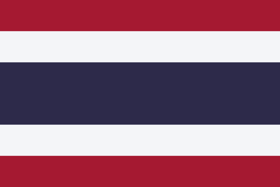 Archivo:Flag of Thailand.svg