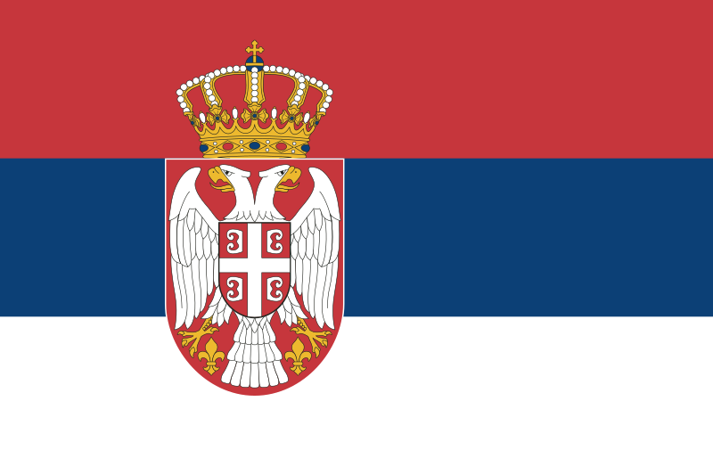 Archivo:Flag of Serbia.svg